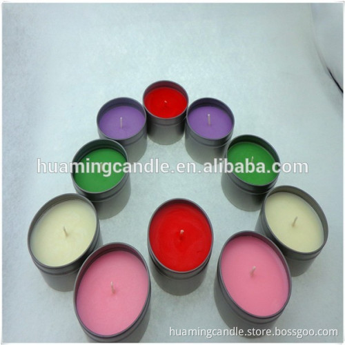 unscented colored tea light decorative candles